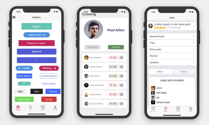 best free react native app templates