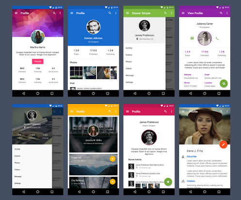 mobile app templates