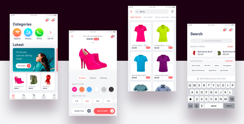 mobile store react native