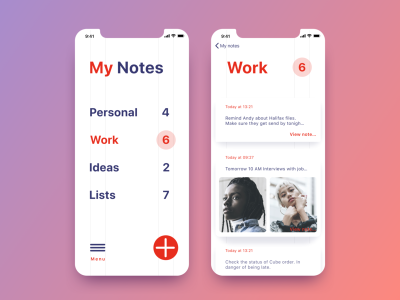 notes app