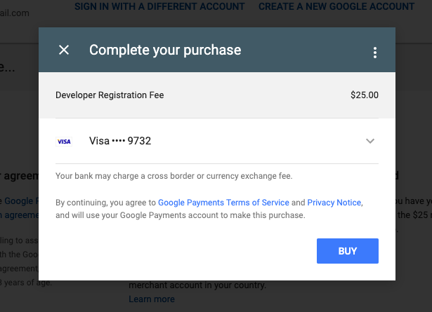 publish app to google play
