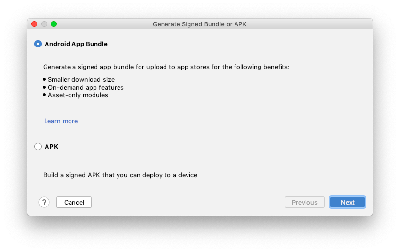 generate release app