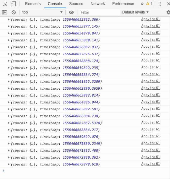debug concole on chrome