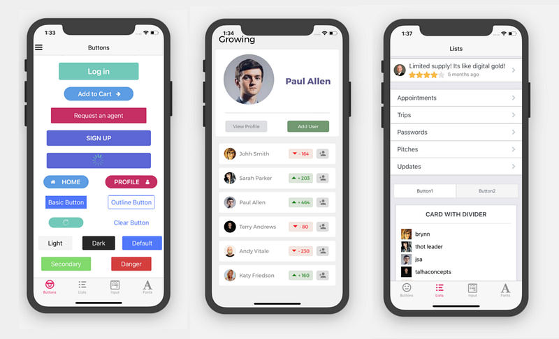 react native elements