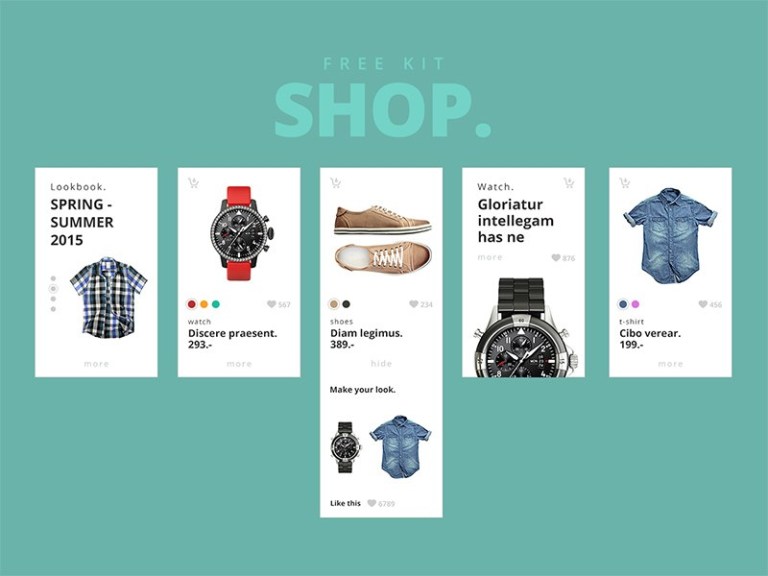 shopping ui kit