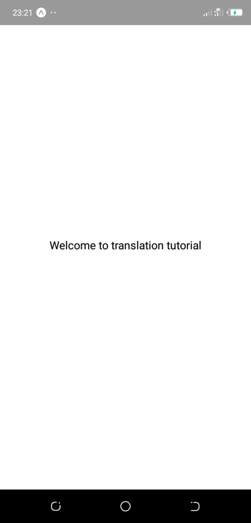 first english demo page