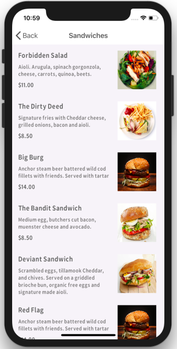 food-restaurant-app-template-ios-menu-screen