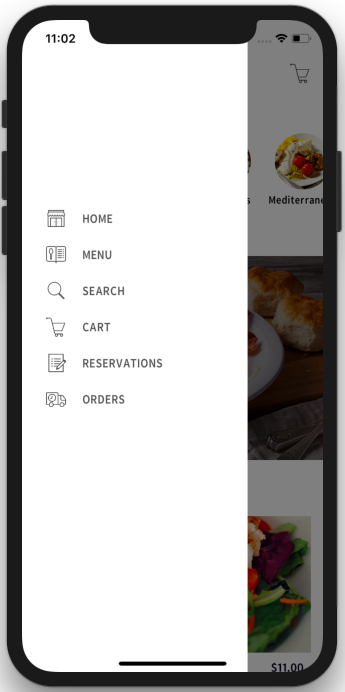 food-restaurant-app-template-ios-sidebar-menu-screen