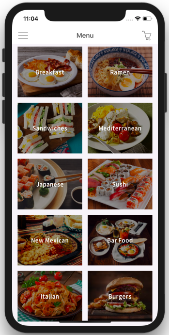 restaurant-app-template-ios-food-categories-screen