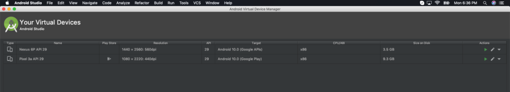 android studio react native